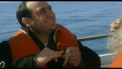 What are you laughing at Martini You're not an idiot huhYou're not a goddamn loony now boy you're a fisherman Ha ha ha - One Flew Over the Cuckoo's Nest