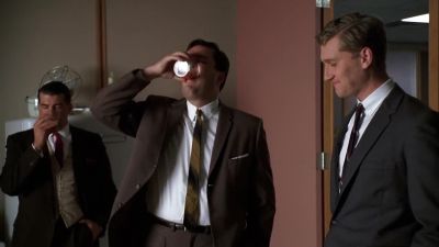 You're not drinking for taste. - Mad Men