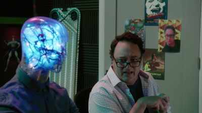 - You're not even
a teen android - I Am Frankie