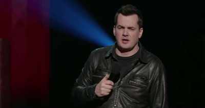 You're not from here." - Jim Jefferies: Freedumb