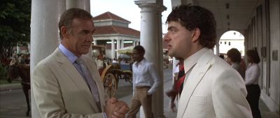 You're not going to make any trouble are you Mr Bond - Never Say Never Again