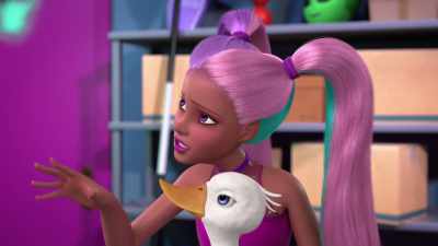 You're not going to turn me
into a tree, a rock, - Barbie: A Touch of Magic