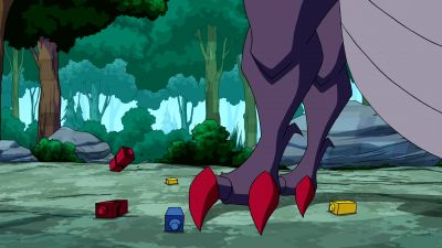 YOU'RE NOT HITTING ANYTHING
BUT THE GROUND. - Ben 10: Omniverse