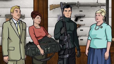 You're not our supervisor Shut up - Archer
