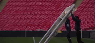 You're not playing on the pitch, - The Final: Attack on Wembley