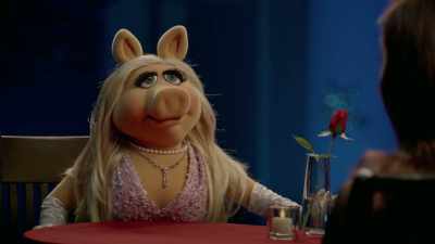 You're not telling me that,
whenever you do interviews, - Muppets Now