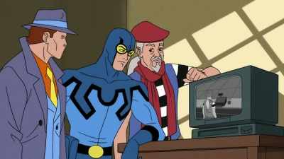 You're not the fuzz, - DC Showcase: Blue Beetle