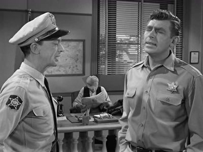 YOU'RE NOT THINKING
ABOUT GETTING MIXED UP
WITH HIM AGAIN, ARE YOU? - The Andy Griffith Show