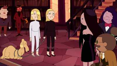 You're not welcome.
Never again! - Adventure Time: Fionna & Cake