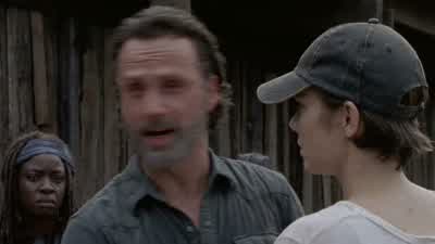 - You're okay? - The Walking Dead