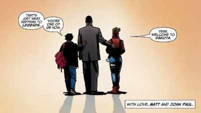 You're one of us now." - Milestone Generations
