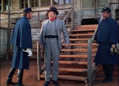 You're out of uniform - She Wore a Yellow Ribbon