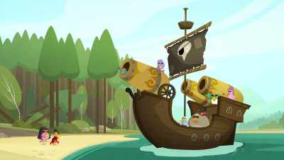 You're outmatched,
outmanned, and outmaneuvered. - Angry Birds: Summer Madness