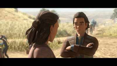 You're piling them up too high. Again. - Star Wars: Tales of the Jedi