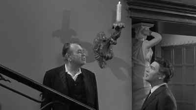 You're puzzled by
the empty frames, sir? - Mr  Sardonicus