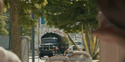 You're right!
There come our graduates! - Another Round