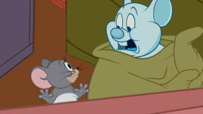 You're right.
We need to draw a crowd. - Tom and Jerry Snowman's Land