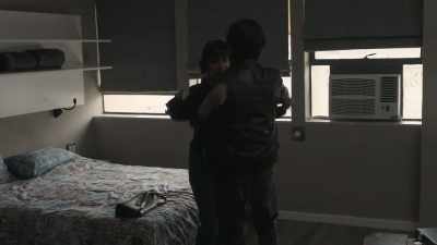 -You're safe now. It's okay.
-(crying) - Trackers