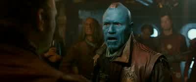 You're scared because you're soft in here. - Guardians of the Galaxy