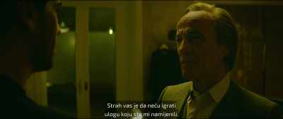 You're scared that
I won't play the role - The Collini Case