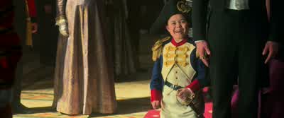 You're even smaller than I imaginedWell you're not exactlyreaching the top shelf yourself sweetheart - The Greatest Showman