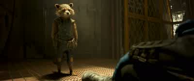 You're smiling And for a second I got a warm feelingBut then it was ruined by those disgusting ass teeth - Guardians of the Galaxy Vol  2