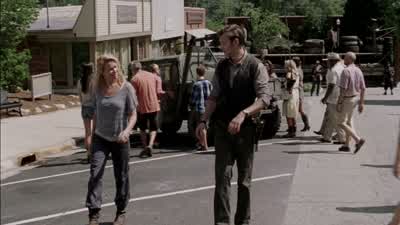 You're still here. - The Walking Dead