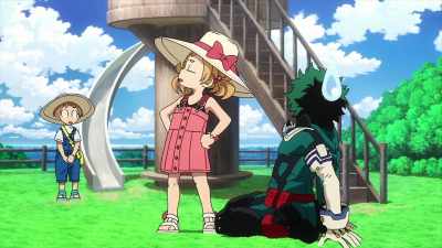 -You're still in high school, after all.
-I'm so sorry. - My Hero Academia: Heroes Rising