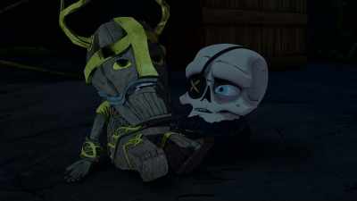 You're still with us, mate? - Curses!