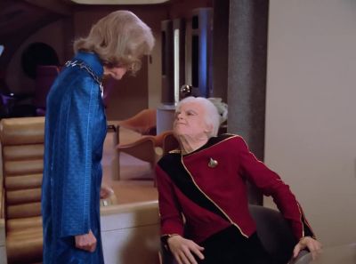 You're stronger today. - Star Trek: The Next Generation