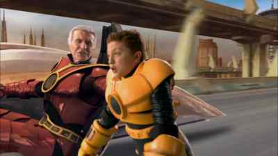 You're supposed to be
winning the race, Juni. - Spy Kids 3: Game Over