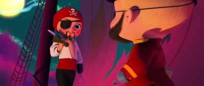 You're supposed to end with "Argh!" - The Boss Baby