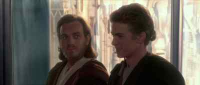 You're sweating. Relax.
Take a deep breath. - Star Wars: Episode II   Attack of the Clones