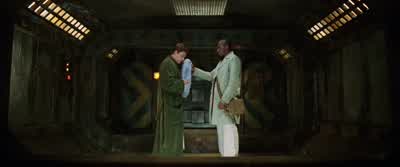 You're sweating - The Hitchhiker's Guide to the Galaxy