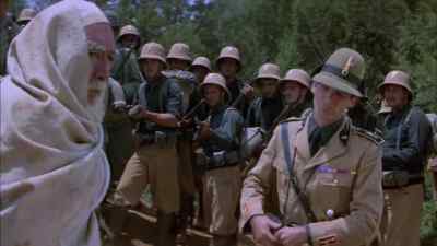 You're taken in arms. - Lion of the Desert