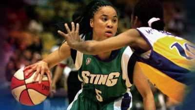 You're talking
about female athletes - Power of the Dream