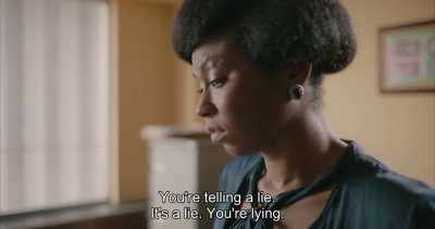 You're telling a lie.
It's a lie. You're lying. - Swallow