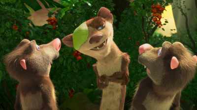 You're telling me Ellie
gave her okey dokey - The Ice Age Adventures of Buck Wild