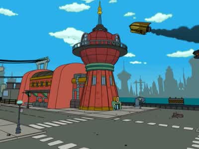 You're the captain. - Futurama