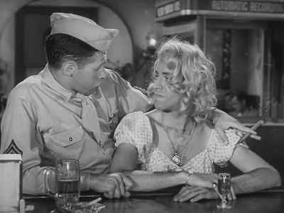 You're the first dame I ever met... - At War with the Army