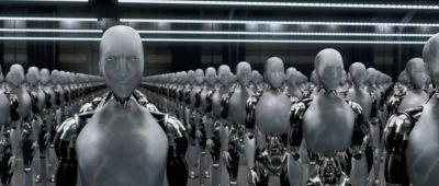 You're the robot shrink - I, Robot