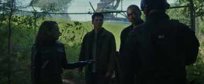You're under arrest
for trespassing - Captain America: Brave New World
