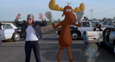 You're under arrest - The Adventures of Rocky &amp; Bullwinkle