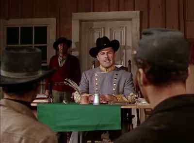 You're under military arrest
as enemy spies. - Kansas Raiders