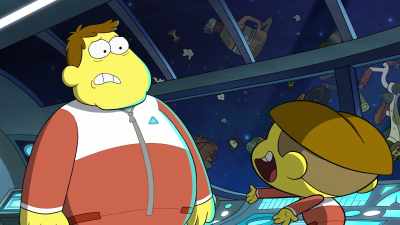 You're used to navigating heavy
traffic, dodging roadkill, - Big City Greens the Movie: Spacecation