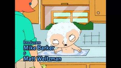 You're washing a baby's hair - Family Guy