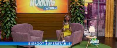 You're watching Good Morning World. - Bigfoot Family