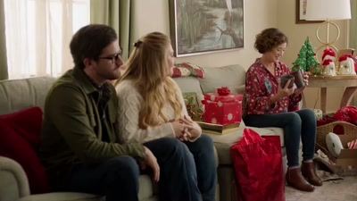 - You're welcome.
- Okay, so, last but not least... - My Southern Family Christmas