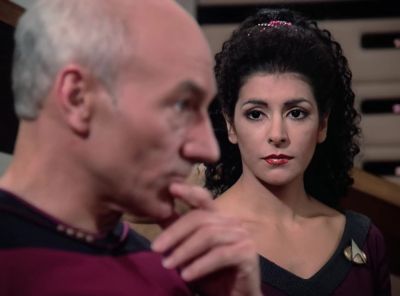 You're worried. - Star Trek: The Next Generation