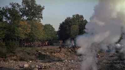 -You're wounded.
-The wound's not here, it's there! - War and Peace